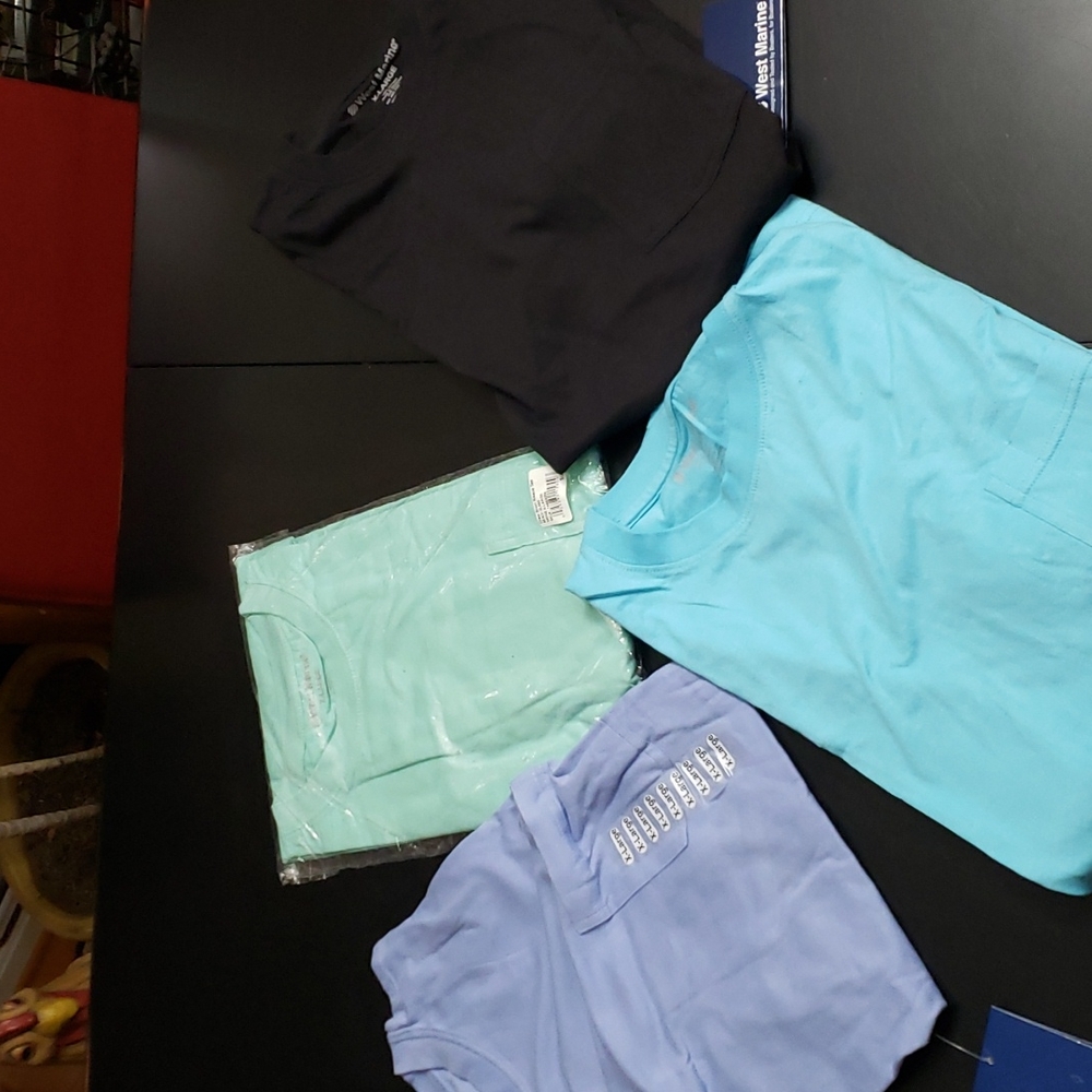 West Marine Pocket Tee - NEW